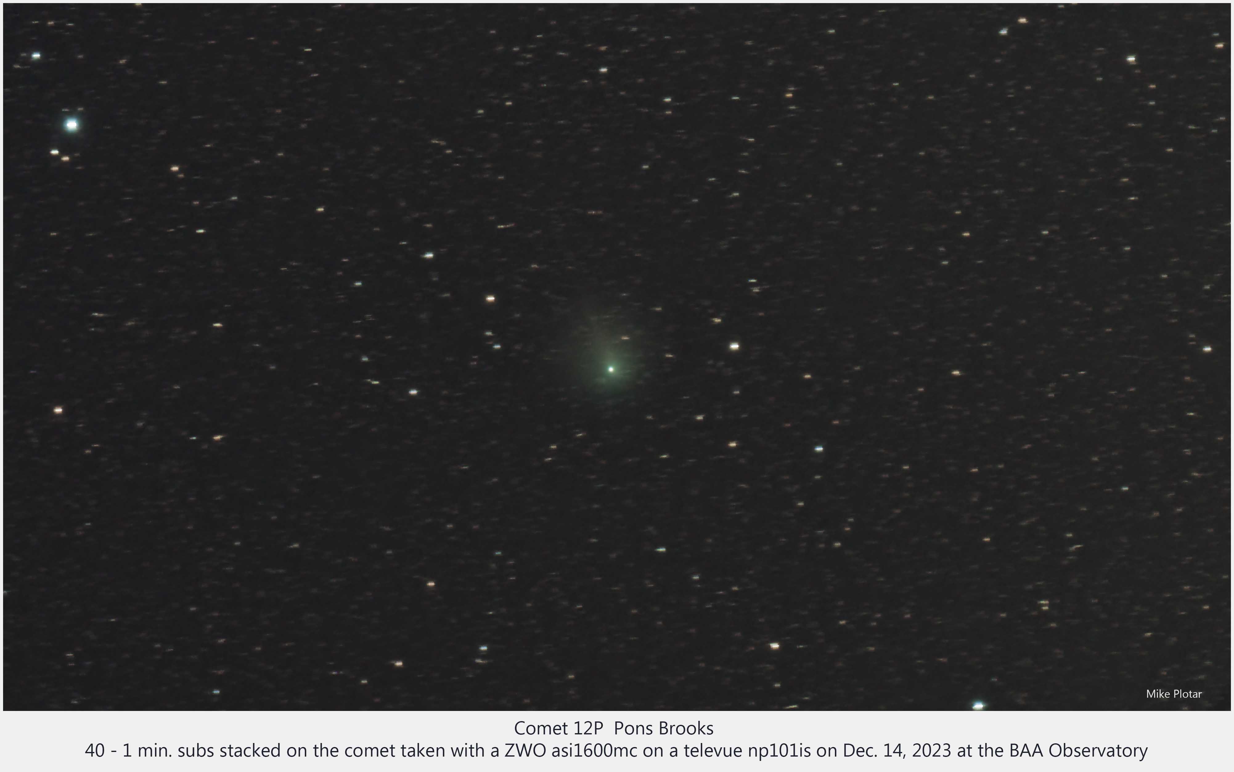 Comet 12P Pons Brooks at the Observatory – Tuesday Night Imagers ...